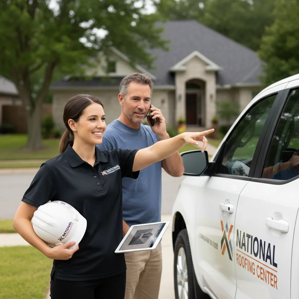 National Roofing Center customer support in Brookshire